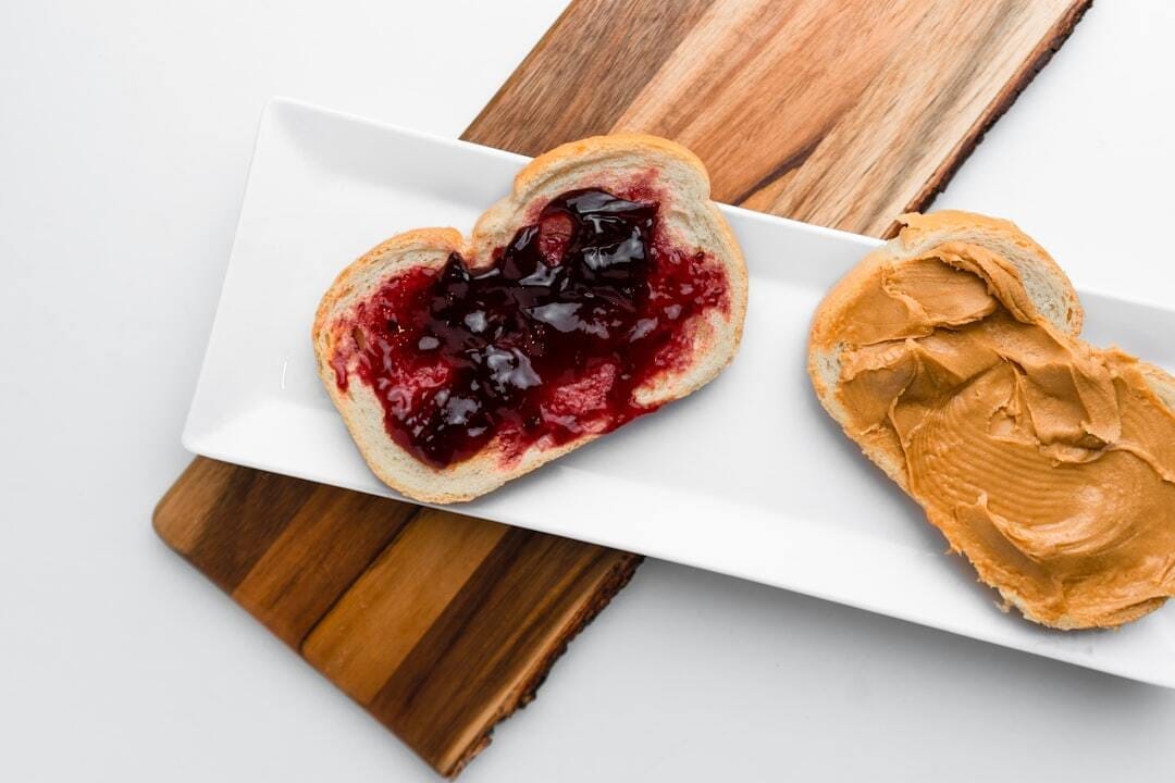 The most famous Peanut Butter & Jelly photo on the entire internet.