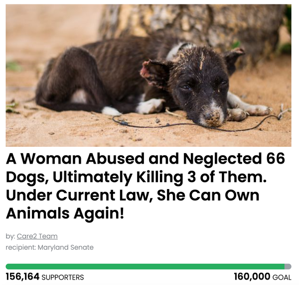 Animal Actions - Protect Pets From Known Animal Abusers